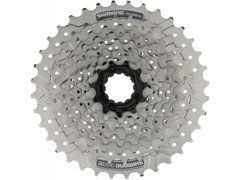 Кассета Shimano CS-HG201-9, серебристая, 9 звезд, 11-36