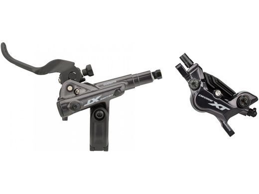 Гидравлические тормоза Shimano Deore XT BR-M8120, комплект, 1000+1700 мм, J-kit, 4 поршня