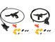 Гидравлические тормоза Shimano Deore M6120, 4-поршневые калипера, колодки D03S, версия J-Kit
