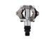 Педалі контактні Shimano PD-M520, SPD стандарт, шипи SM-SH51, сріблясті