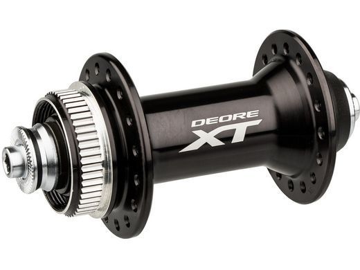 Втулка передняя Shimano Deore XT HB-M8000,  32 отверстия, крепление Center Lock