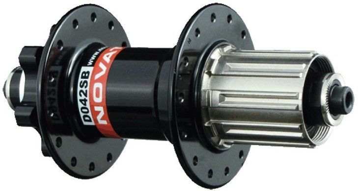 Втулки Novatec D041SB/D042SB, промподшипники, серебристые, 32 отверстия