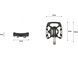 Педалі Shimano Deore XT PD-T8000, SPD, рамка односторонній механізм