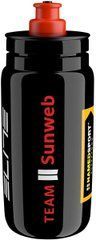 Фляга ELITE FLY TEAM SUNWEB, об'єм 550 мл, чорна