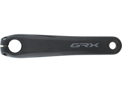 Шатуны Shimano GRX FC-RX600, 2x10, интегрированная ось, 172.5 мм, 46x30, без каретки