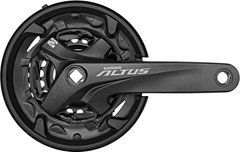 Шатуни Shimano Altus FC-M2000-3, 175 мм, 40X30X22, з захистом зірок