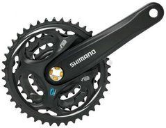 Шатуни Shimano Acera FC-M311, 170 мм, 42X32X22, без захисту зірок, чорні