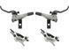 Гальма гідравлічні Shimano XTR M9120, Enduro/Trail, переднє + заднє, 1000 + 1700 мм, J-KIT