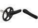 Шатуни Shimano GRX FC-RX600-1, 1x11, інтегрована вісь, 172.5 мм, 40Т, без каретки