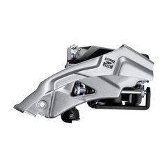 Перемикач передній Shimano Altus FD-M2000, 3X9, 63&deg;-66&deg;, Top Swing, універсальна тяга, MAX. 40 зубів